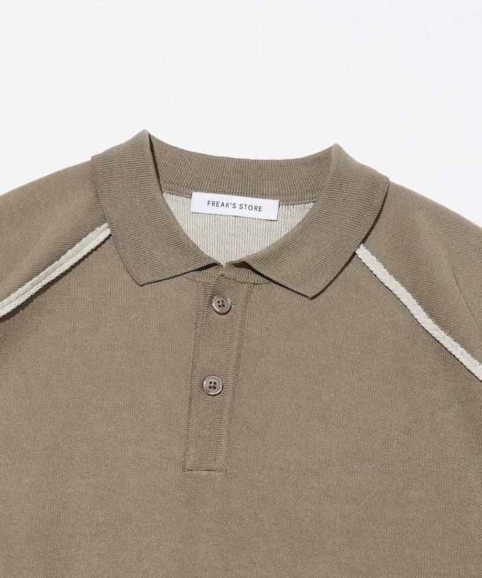 COOL TOUCH 雙面配色 polo領 接觸冷感 針織套頭衫