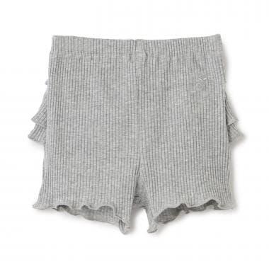 短款 後荷葉邊 打底褲