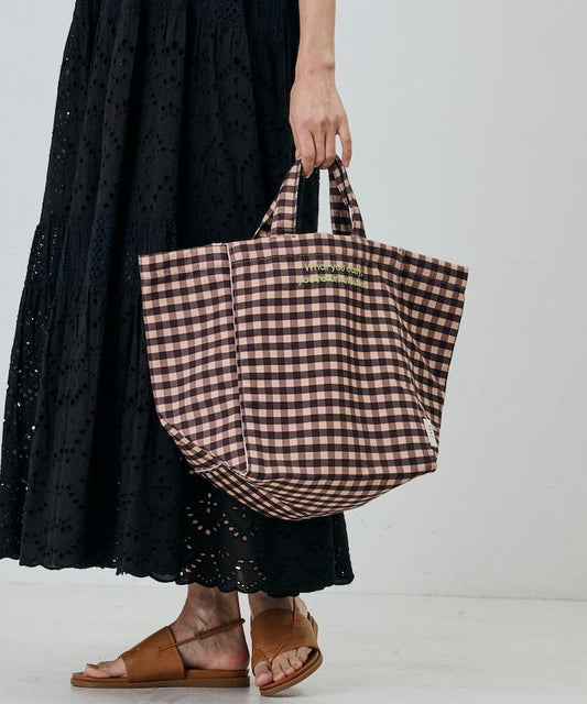 格紋設計 2WAY托特包