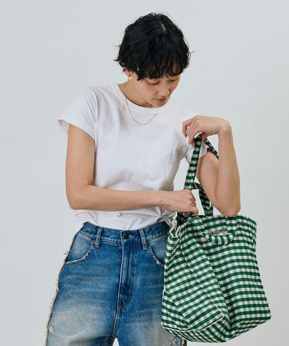 格紋設計 2WAY托特包