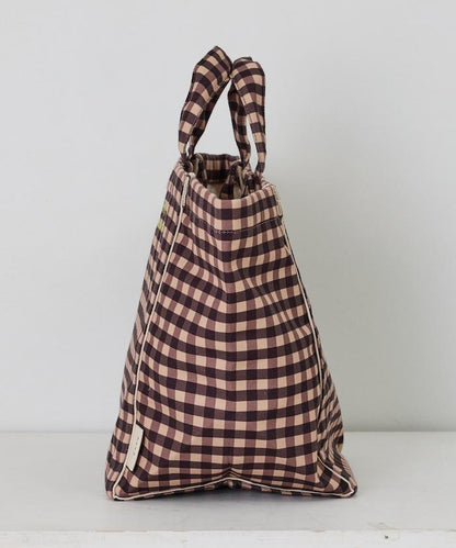 格紋設計 2WAY托特包