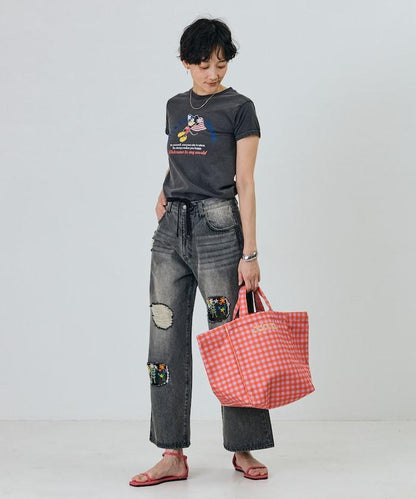 格紋設計 2WAY托特包