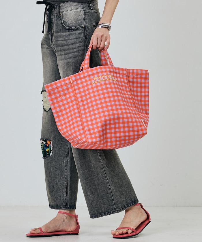 格紋設計 2WAY托特包