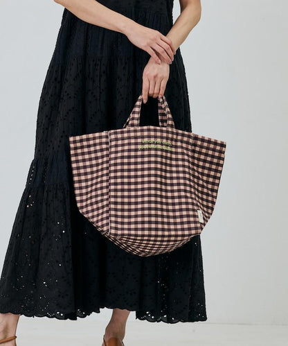 格紋設計 2WAY托特包