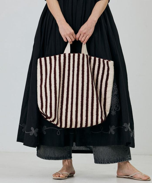 圈圈條紋設計 托特包