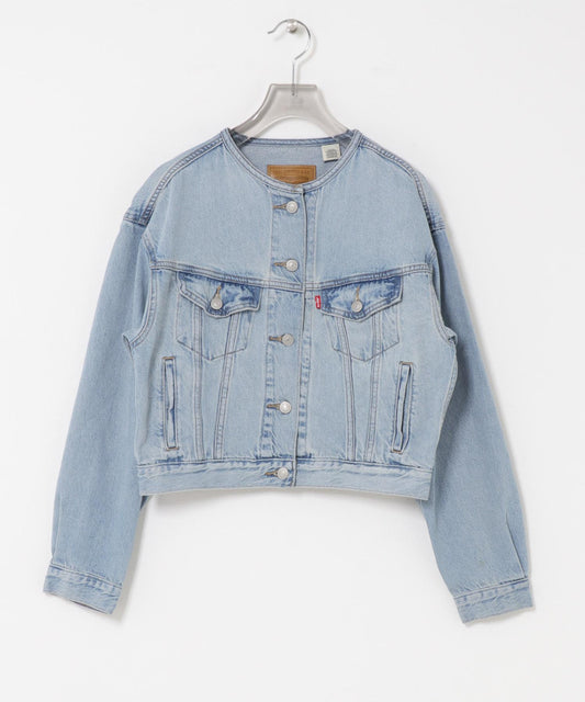 無領 LEVI’S 90S TRUCKER 牛仔夾克