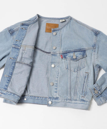 無領 LEVI’S 90S TRUCKER 牛仔夾克