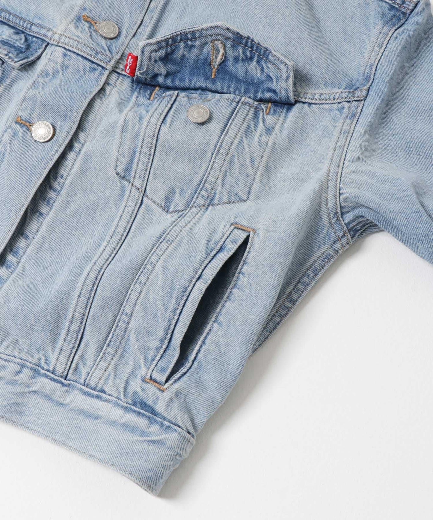無領 LEVI’S 90S TRUCKER 牛仔夾克