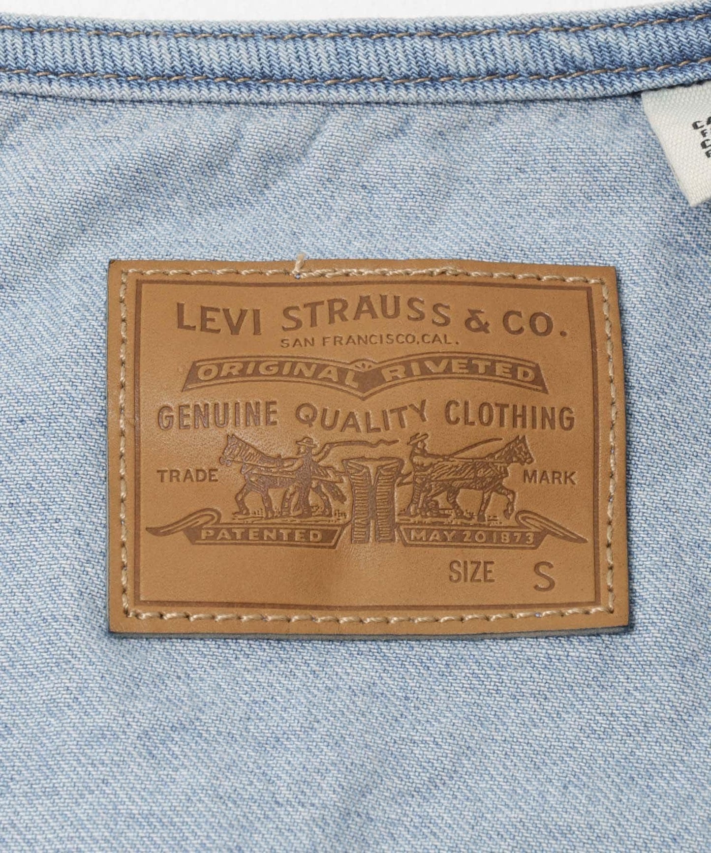 無領 LEVI’S 90S TRUCKER 牛仔夾克