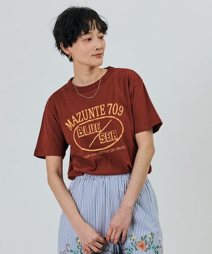 Used Essence PRINT 印花T恤