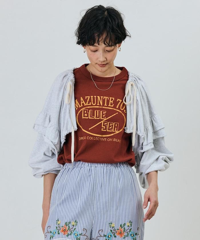 Used Essence PRINT 印花T恤