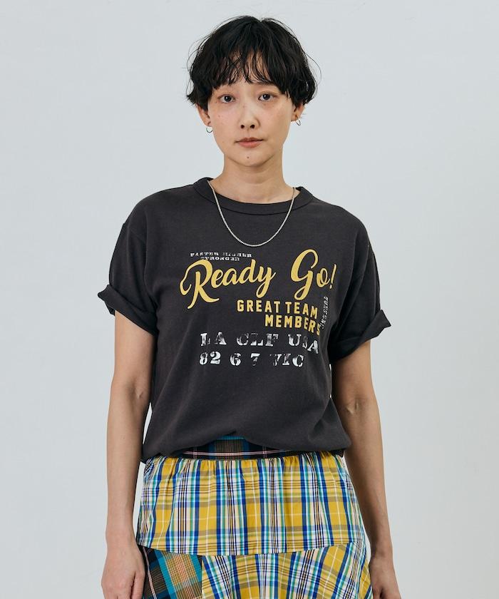 Used Essence PRINT 印花T恤