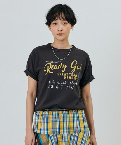 Used Essence PRINT 印花T恤