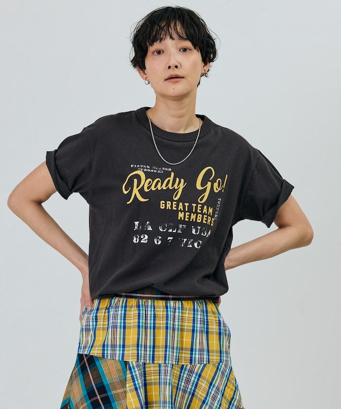 Used Essence PRINT 印花T恤