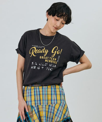 Used Essence PRINT 印花T恤