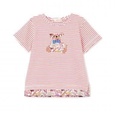 Queue for the Zoo 泰迪熊圖案短袖T恤