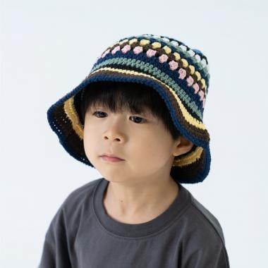 鉤織針織漁夫帽