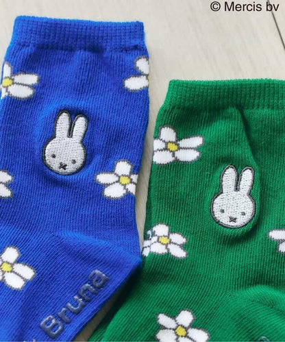 Dick Bruna 花卉圖案襪子