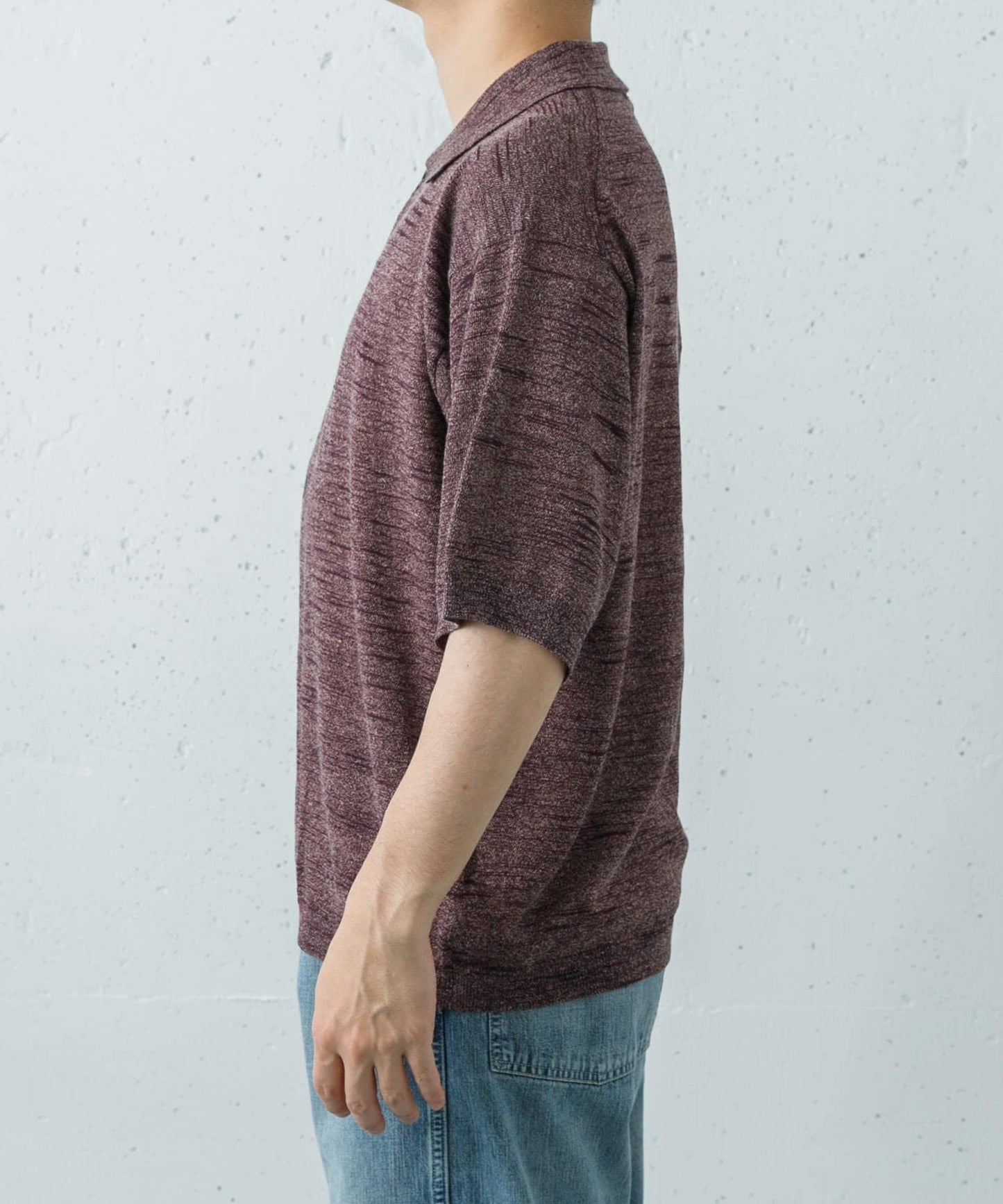 ULTERIOR MELANGE SLUB YARN KNIT 針織上衣