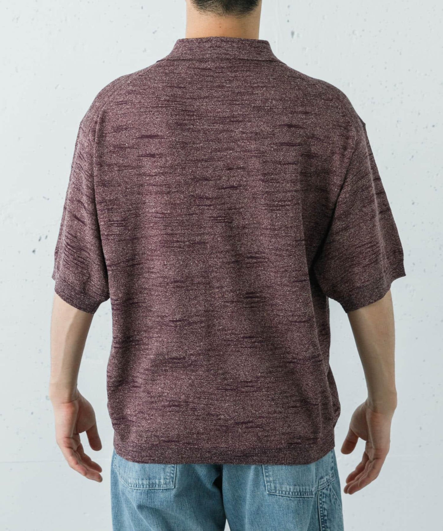 ULTERIOR MELANGE SLUB YARN KNIT 針織上衣