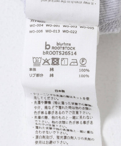 輕薄款 blurhmsROOTSTOCK THIN-SWEAT HOODIE PULLOVER 連帽套頭衛衣