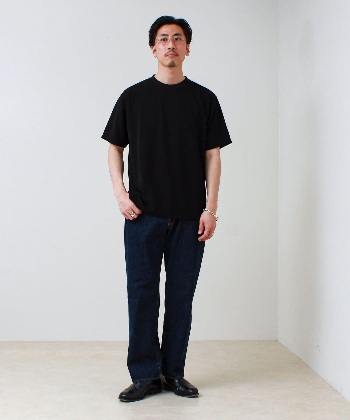 立體紋理浮雕提花 短袖T恤