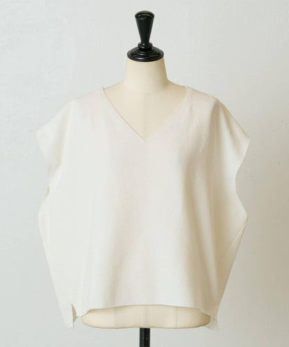 嵌花無袖套頭上衣