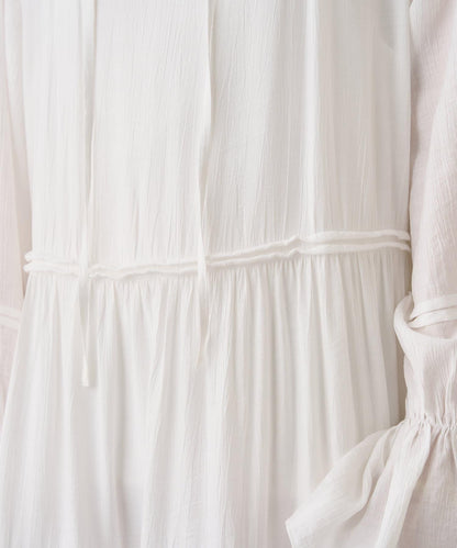 Loungedress 2WAY皺感層疊連衣裙