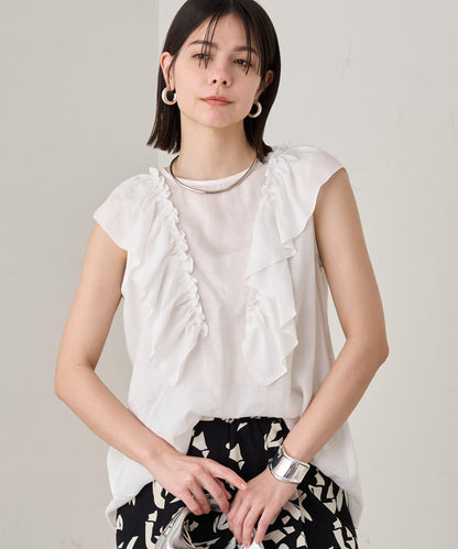 Loungedress 荷葉邊無袖上衣