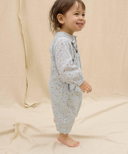 KIDS Qinn 純色帆布揹帶褲