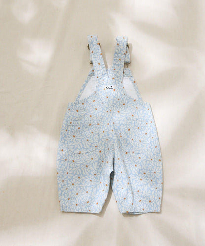 KIDS Qinn 純色帆布揹帶褲