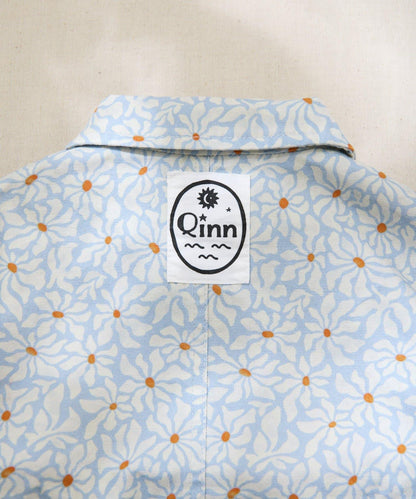 Qinn 兒童素色連體衣
