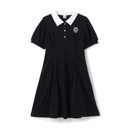 腰部繫帶 接觸涼感 連衣裙