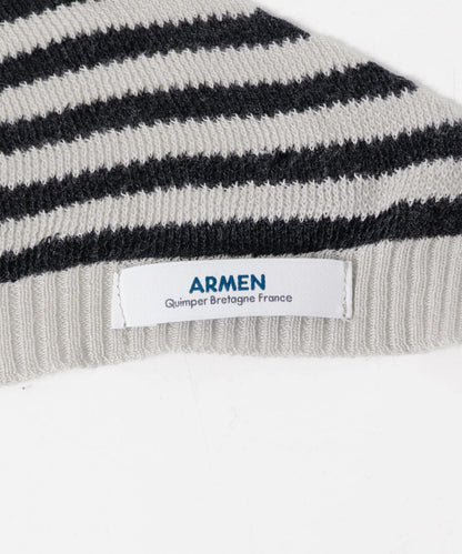ARMEN 條紋三角圍巾