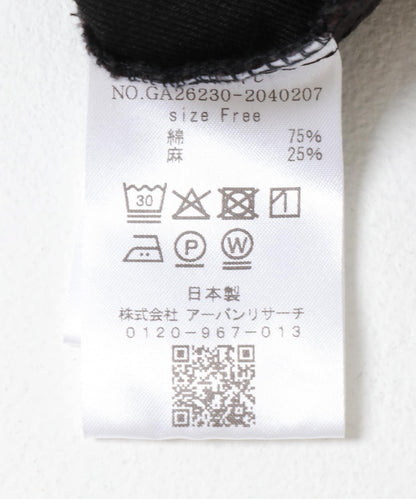 寬鬆廓形 棉麻面料 褲子