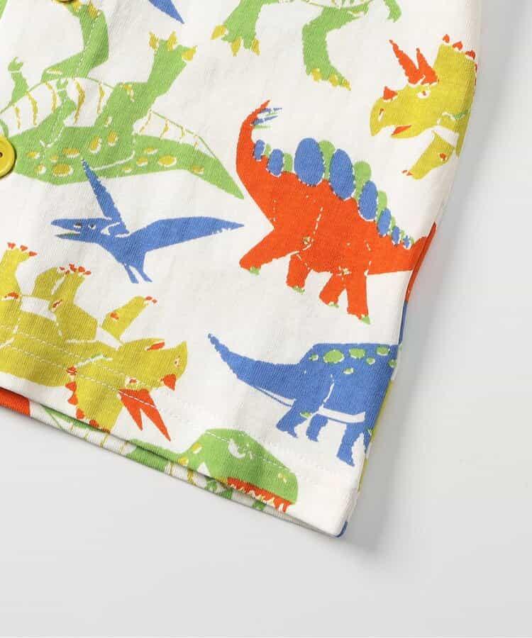 BOYS 短袖前開襟睡衣