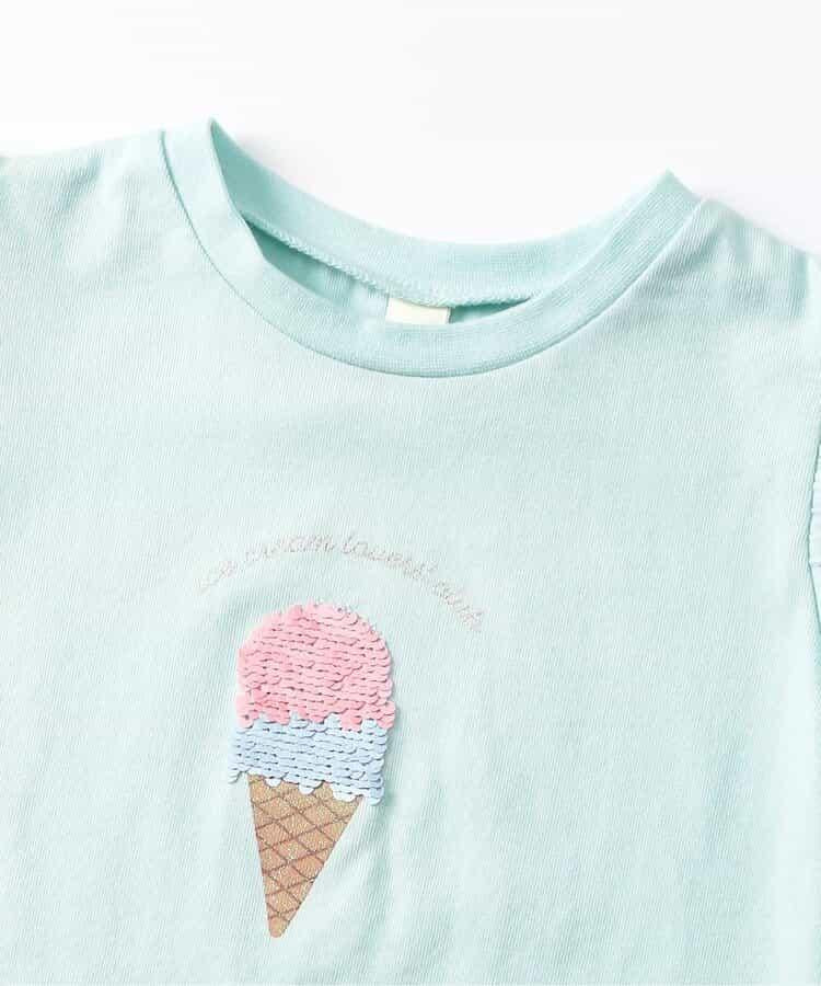 圖案扇貝邊 T恤