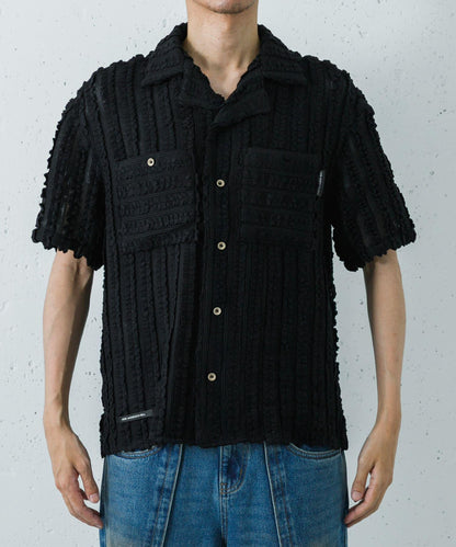 Andersson Bell K.KNITTED O.COLLAR SHIRTS 圓領針織襯衫