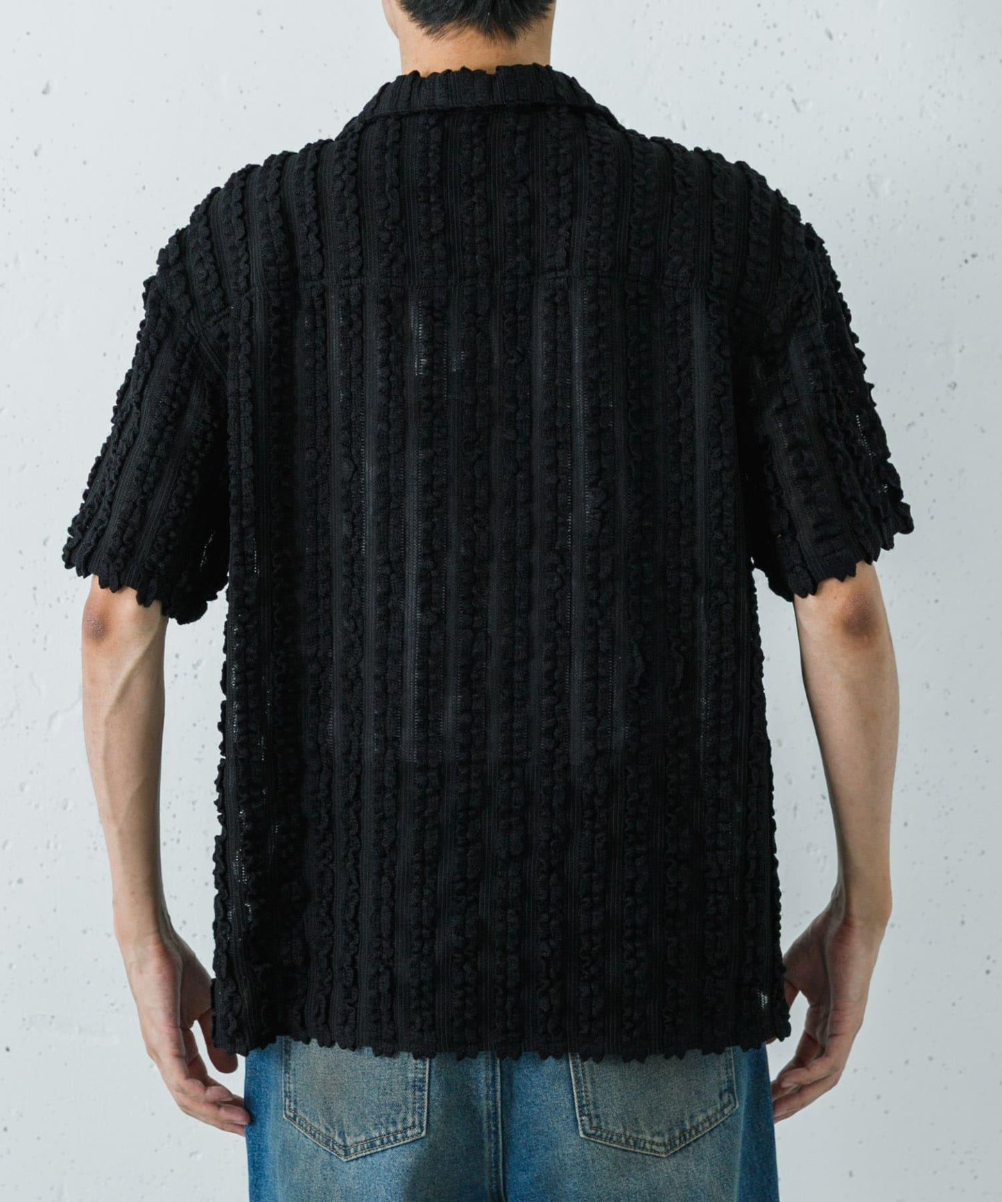 Andersson Bell K.KNITTED O.COLLAR SHIRTS 圓領針織襯衫