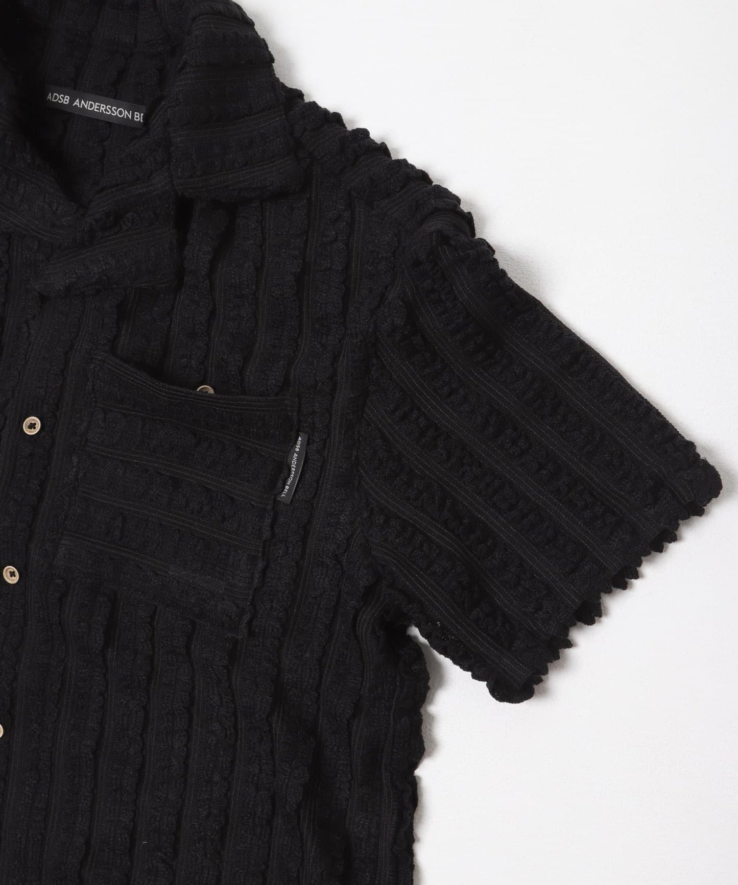 Andersson Bell K.KNITTED O.COLLAR SHIRTS 圓領針織襯衫