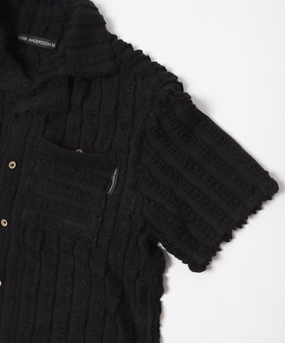 Andersson Bell K.KNITTED O.COLLAR SHIRTS 圓領針織襯衫