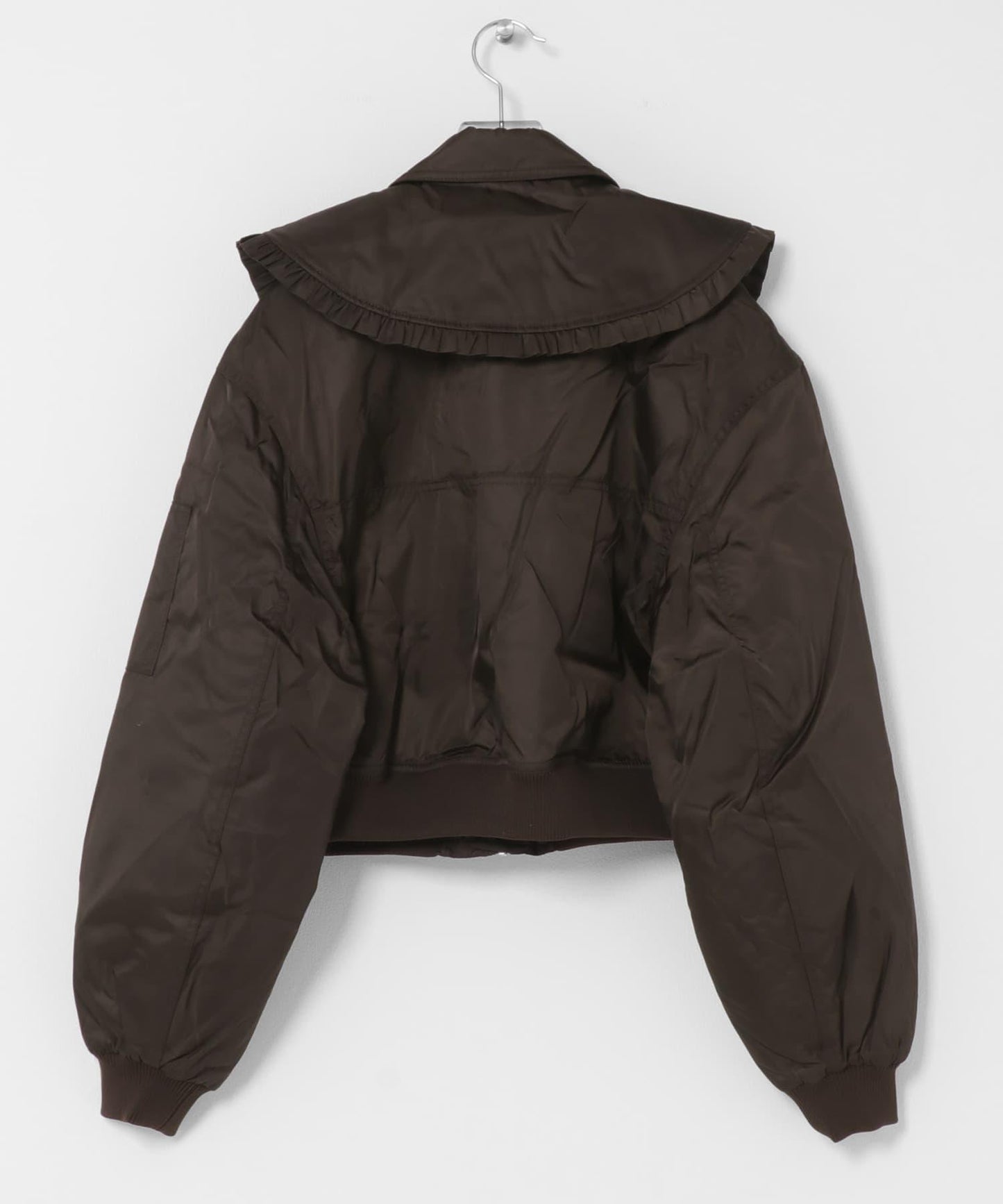 GANNI DUCHESSE NYLON BOMBER JACKET 飛行夾克