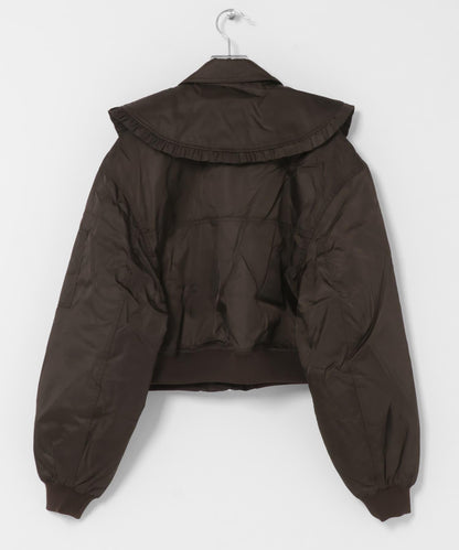 GANNI DUCHESSE NYLON BOMBER JACKET 飛行夾克