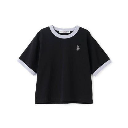 U.S. POLO ASSN. 寬鬆版型 拼色領口 T恤