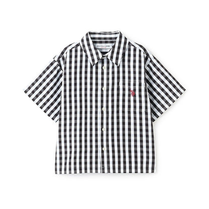 U.S. POLO ASSN. 可成套搭配 寬鬆短袖襯衫