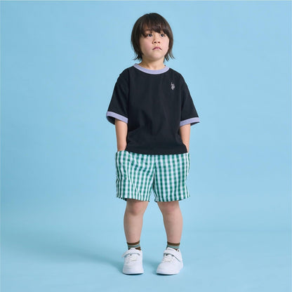 U.S. POLO ASSN. 寬鬆版型 拼色領口 T恤