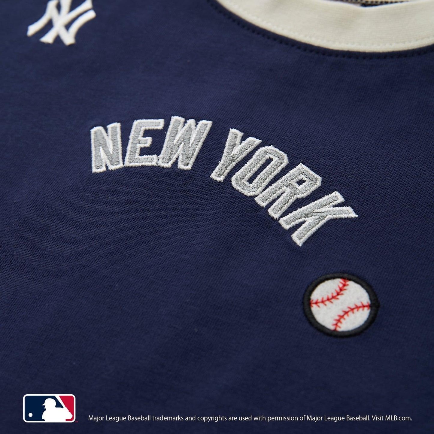 MLB 貼布設計短袖T恤