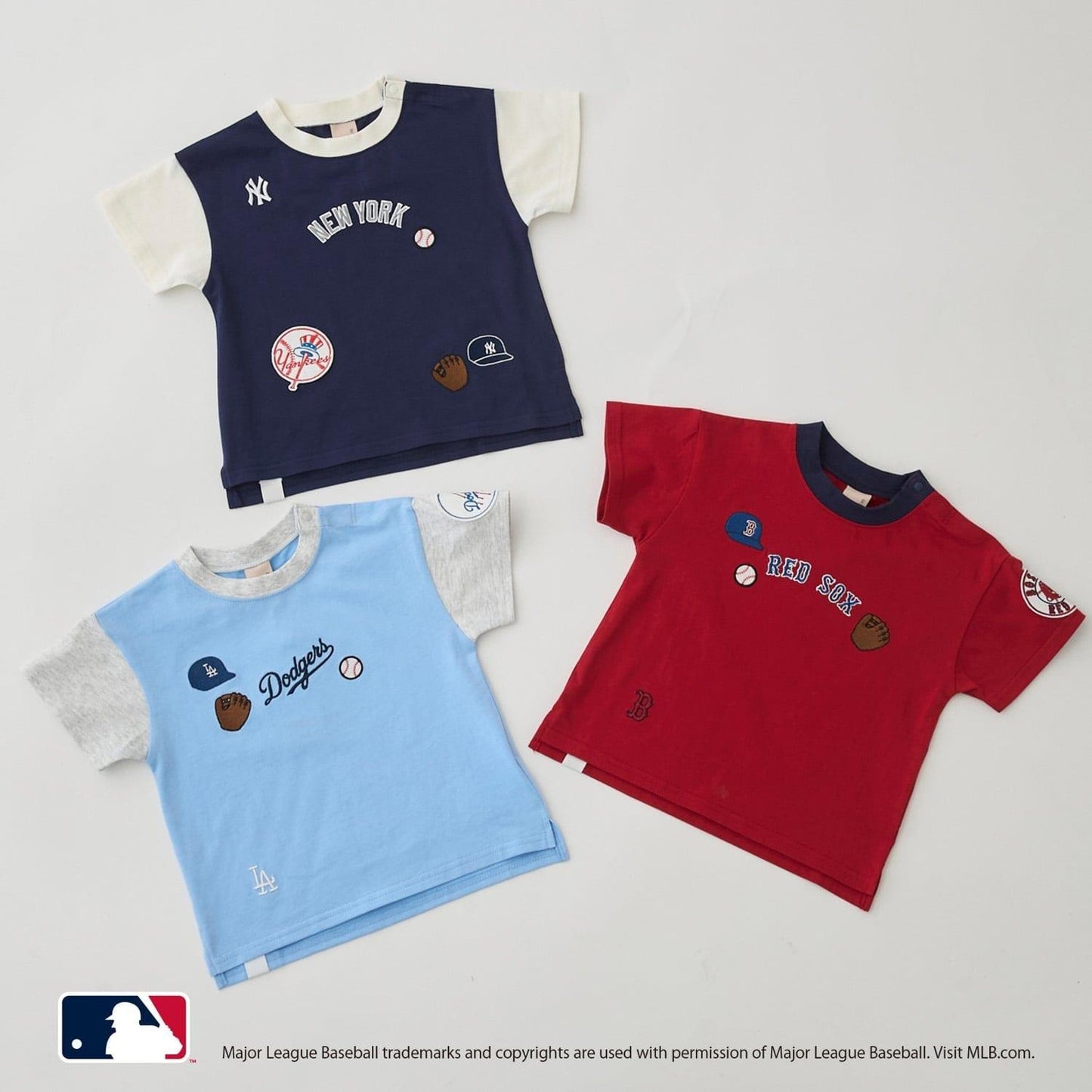 MLB 貼布設計短袖T恤