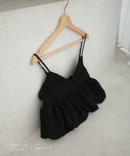 LE'MAGE×gemeil 泡泡廓形 吊帶背心