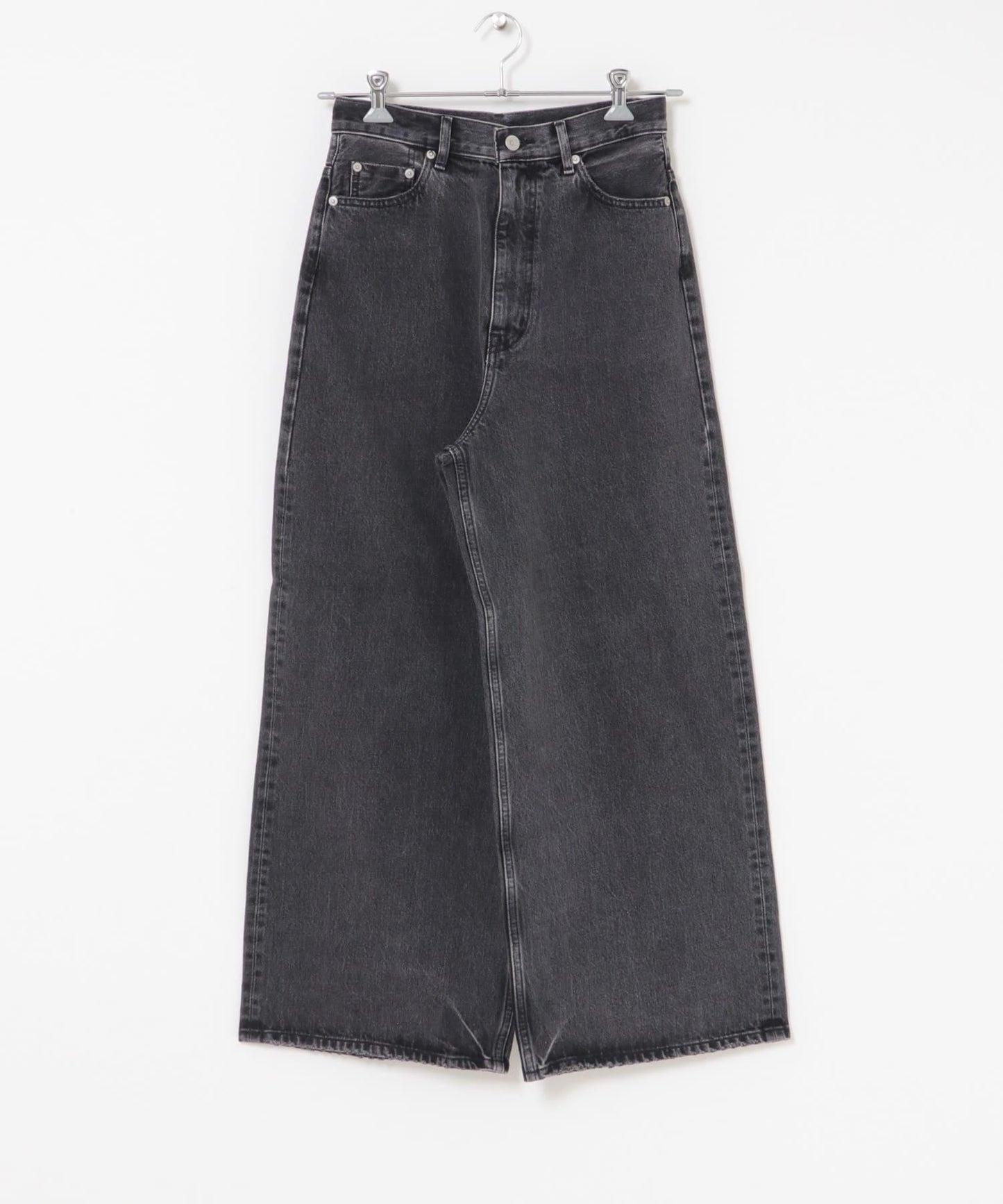 YLEVE DENIM 高腰 闊腿 牛仔褲